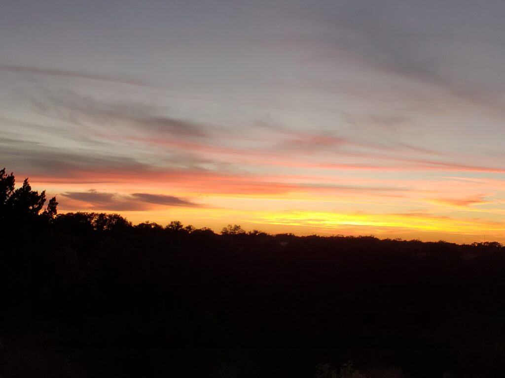 HILL COUNTRY SUNSET